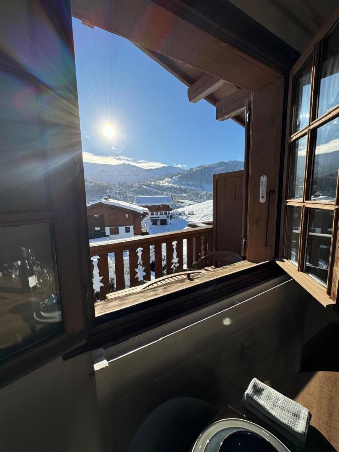Chalet Le Repaire Proche Piste Межев Экстерьер фото