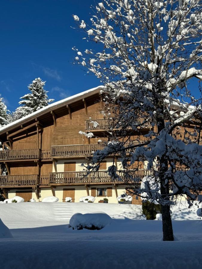 Chalet Le Repaire Proche Piste Межев Экстерьер фото
