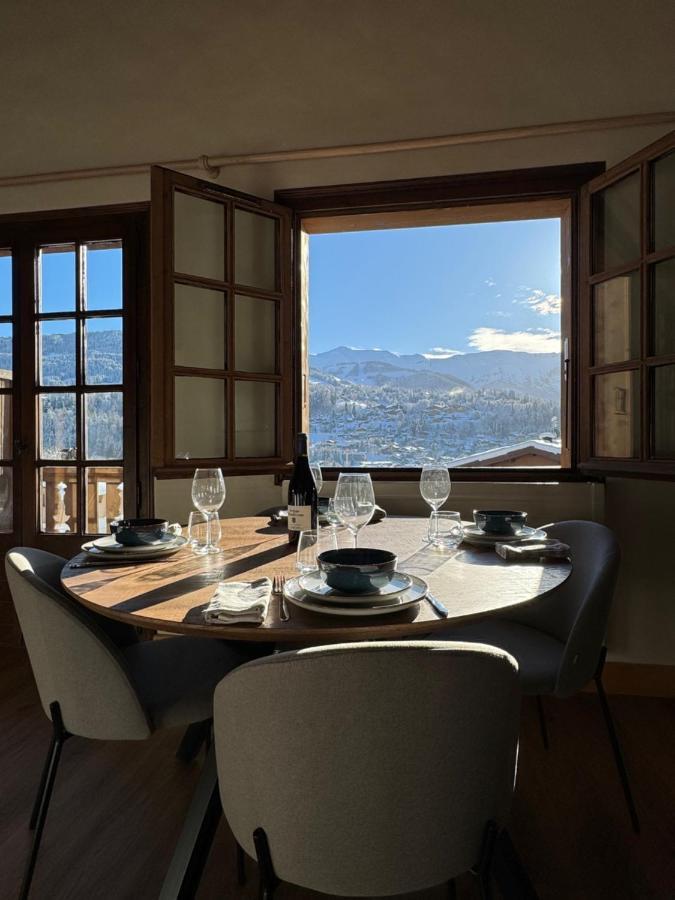Chalet Le Repaire Proche Piste Межев Экстерьер фото