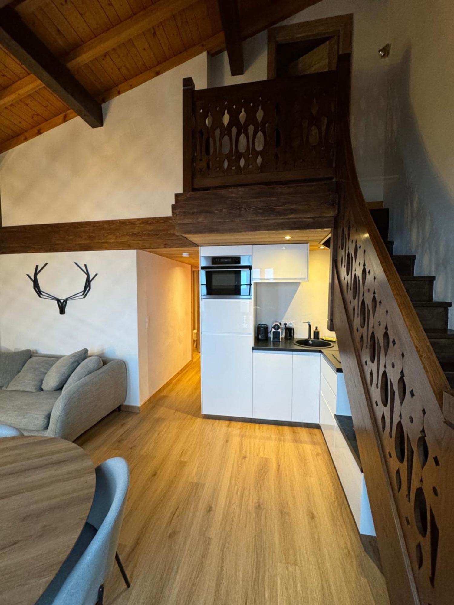 Chalet Le Repaire Proche Piste Межев Экстерьер фото