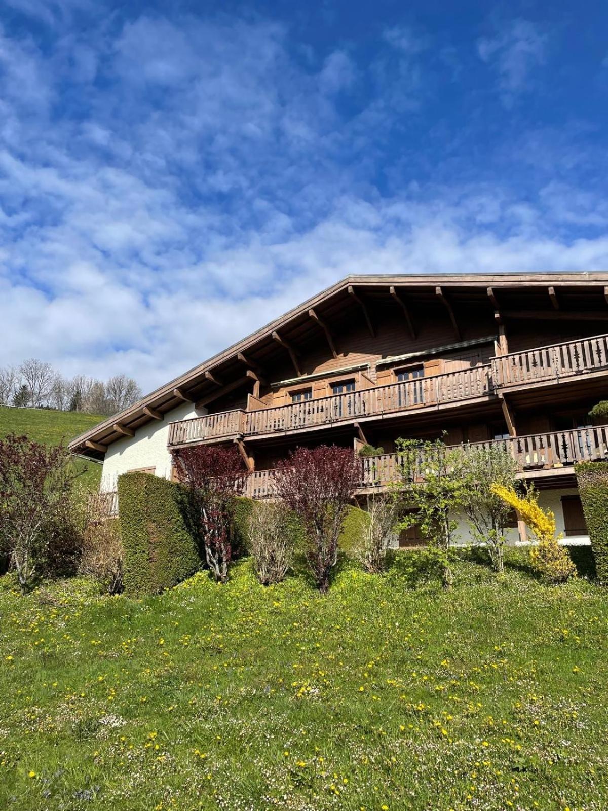 Chalet Le Repaire Proche Piste Межев Экстерьер фото